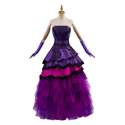 Damen Gothic Retro Fancy Lila Abendkleid Mittelalter Hof Prinzessin Ballkleid Theater Bühnenkostüm Image
