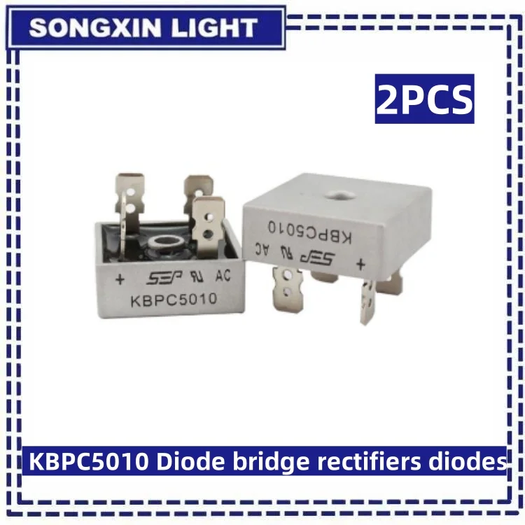 2 Teile/los KBPC5010 Diode brücke gleichrichter dioden 50A 1000V KBPC 5010 power gleichrichter diode elektronische komponenten Image