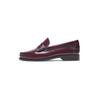 Loafer HENRY STEVENS "Hunter M PL", Herren, Gr. 43, rot (bordeaux), Leder, elegant, Schuhe