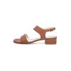 Sandale HENRY STEVENS "Audrey S30", Damen, Gr. 39, braun, Leder, Basic, Schuhe