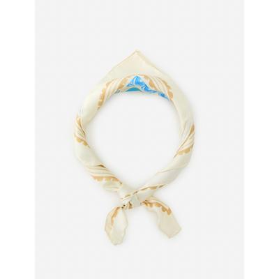 J.McLaughlin Women's Nikka Silk Scarf in Painted Medley Aqua