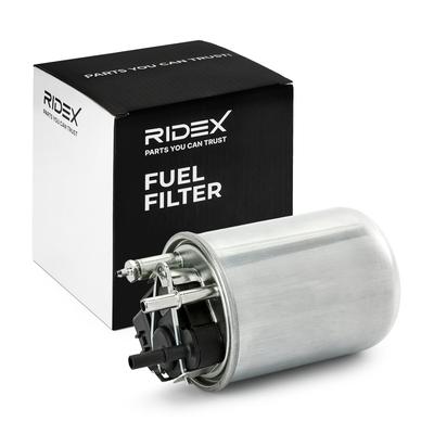 RIDEX Kraftstofffilter NISSAN 9F0307 164001KB2B Leitungsfilter,Spritfilter Image
