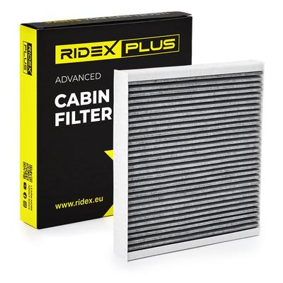 RIDEX PLUS Innenraumfilter OPEL,CHEVROLET,SAAB 424I0102P 1808061,1808246,55102242 52420930,J13271191,52420938,13503675,95527473,52102242,13271190 Image