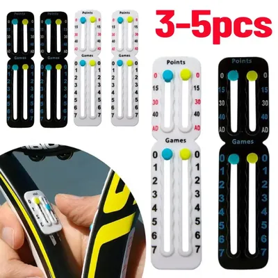 Tennis Racket Pickleball Paddle Scorekeeper Score Keeper for Tennis Racket and Padel Tennis Racket