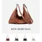 MYTASTE épaule en cuir véritable pour les femmes grande capacité mode rétro fourre-tout tout Match