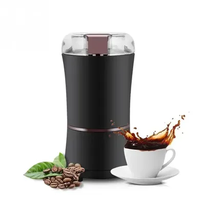 Mini Household Grinder, Electric Coffee Grinder Stainless Steel Blade 300W Power Spices Nut Seed