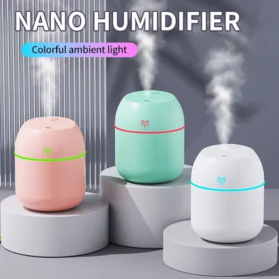 220ML big fog amount usb air humidifier Small desktop humidifier home intelligent car aromatreatment
