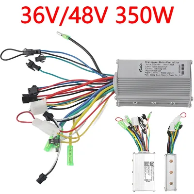 New 36V/48V 350W Brushless Motor Controller for Electric Scooter Motor Brushless Controller Electric Brushless Controller