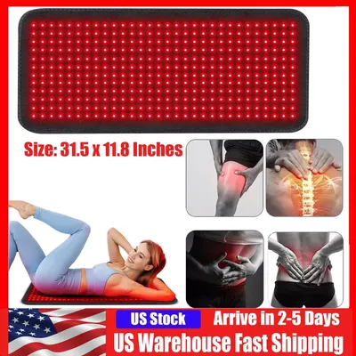 Infrared LED Light Medical Service Belt Waist Red Light Heating Massage Belt Pad Lumbar Back
