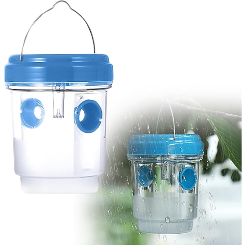 Trappole per vespe da appendere all'esterno, trappola solare per api da esterno, trappole per calabroni, acchiappa-vespe da esterno per giardino