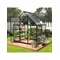 6 x 4 FT Polycarbonate Greenhouse, Winter Greenhouses for Outdoors,Outdoor Greenhouse with Roof Air