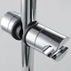Supporto universale per soffione doccia regolabile 18~25mm ABS cromato Supporto per binario doccia Accessori per il bagno Staffe di montaggio per doccia