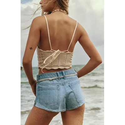 We The Free Cali Cuffed Shorties at Free People in Pacific Coast, Size: 32
