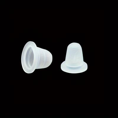 TEMU 100pcs Tattoo Cup Makeup Holder, Silicone Pigment Cups, Ink Cups, Silicone Pigment Cups, Pigment Caps Cups Accessories Holder Cosmetic Tool Image