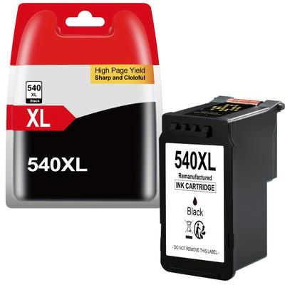 TEMU Pg 540 Xl Cl-541xl Cartridges 540xl 541xl (1 Black) Replacement For Printer Cartridges 540 541 Pg540 Cl541 For Printer Cartridges Ts5150 Mg3600 Mg3650 Mg3650s Mg4200 Ts5151 Mx475 Mx530 Image