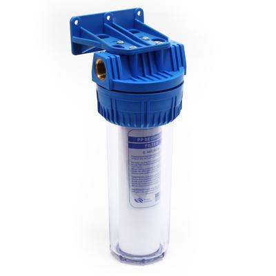 "TEMU Nw-br10a 1-stage Water Filter, 5 Μ, 26.16 Mm (3/4") Filter Insert, Ø60 Mm Pp Cartridge, Wall Holder, Filter Wrench, Sediment Filter, Removes Sand, Rust, Algae, , Mineral Preservation" Image
