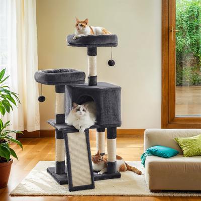 TEMU Scratching Tree, Cat Tree, 115 Cm, Scratching Board Image