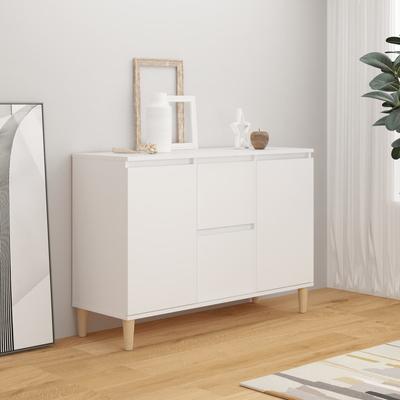 TEMU Sideboard White 103.5x35x70 Cm Wood Image
