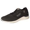Slip-On Sneaker MUSTANG SHOES, Herren, Gr. 49, grau (dunkelgrau), Textil, Lederimitat, casual, Schuhe, Slipper, Freizeitschuh mit heller Laufsohle