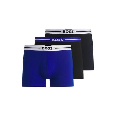 Boxer BOSS, Herren, Gr. XL (54), bunt, Jersey, Obermaterial: 95% Baumwolle, 5% Elasthan, eng, Unterhosen, mit elastische m Bund Image