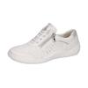 Slip-On Sneaker WALDLÄUFER "K-MILENA", Damen, Gr. 6 (39), silber (weiß, silberfarben), Nappaleder, Nubukleder, kontrastfarbene Details, casual, Schuhe, Bequemschuh, Komfortschuh in extrabreiter Schuhweite K