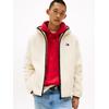 Plüschjacke TOMMY JEANS "TJM REG BADGE TEDDY ZIP TRU EXT", Herren, Gr. S, beige (desert sand dune), Sweatware, Obermaterial: 100% Polyester, unifarben, casual, regular fit normal, Rundhals, Langarm eingesetzt mit Gummizug, Jacken, mit Logopatch,...