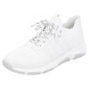 Slip-On Sneaker REMONTE, Damen, Gr. 37, weiß, Textil, Lederimitat, unifarben, sportlich, Schuhe, Freizeitschuh, Halbschuh, Slipper, Schlupfschuh mit Anziehlaschen