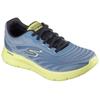 Sneaker SKECHERS "GO WALK FLEX", Herren, Gr. 40, bunt (hellblau, gelb), Textil, Lederimitat, kontrastfarbene Details, sportlich, Schuhe, Trainingsschuh, Slipper mit Ultra Go Dämpfung