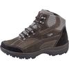 Schnürboots WALDLÄUFER "HOLLY", Damen, Gr. 7,5 (41), braun (braun, schwarz), Nubukleder, Textil, kontrastfarbene Details, casual, Schuhe, Wanderschuh, Trekkingschuh, Outdoorsandale in Komfortweite H