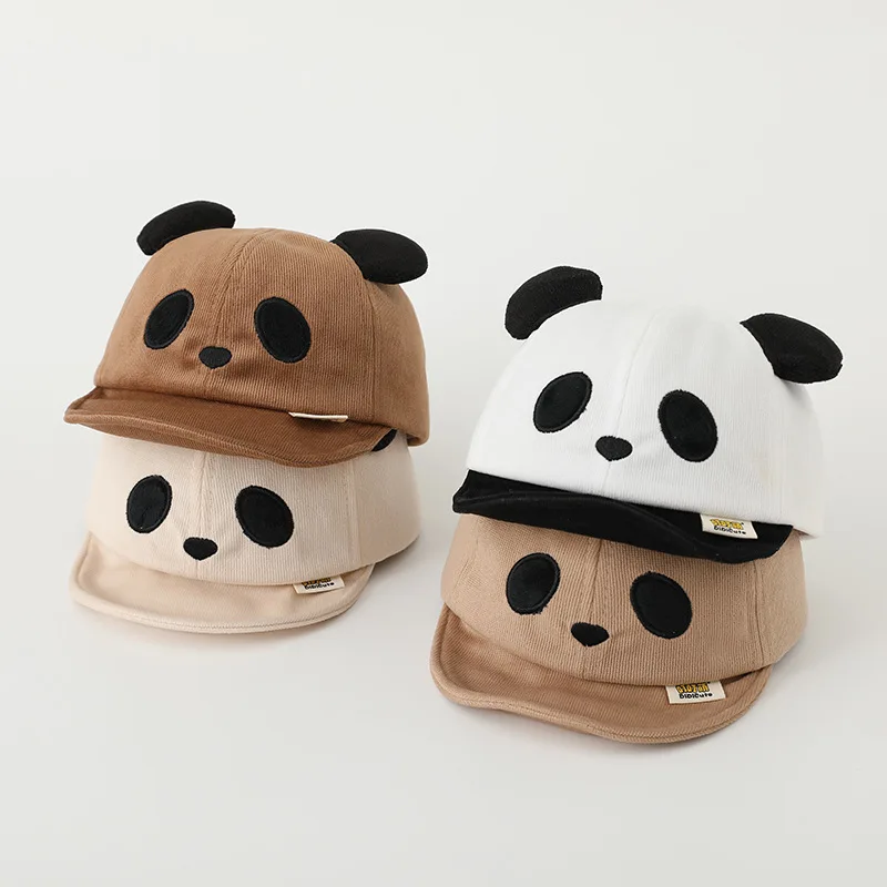 Mütze Bär Hut mit Ohren Kappe für Baby Mädchen Baby Sonnenhut Neugeborene Baumwolle Hut Herbst Hut Baby Boy Panama Hut für Kinder Image