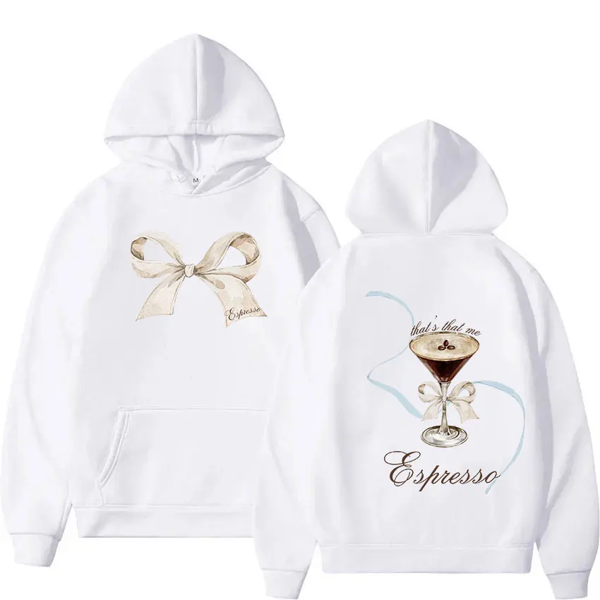 That's That Me Espresso Sabrina Carpenter Hoodie Männer Frauen Vintage Harajuku Mode Sweatshirt Casual Pullover Übergroße Hoodies