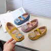 Kinder Mädchen Leder Schuhe Luxus Strass Kinder Mode Ballett Flache Schuhe Elegante Vielseitige