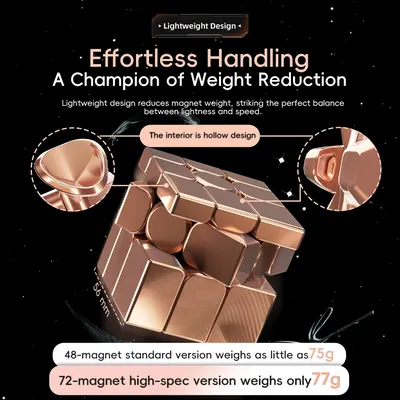 MoYu MFJS Spiegelwürfel V2 3x3x3 Zauberwürfel Magnetischer Magnet Kugelkern Lernpuzzle Zauberwürfel