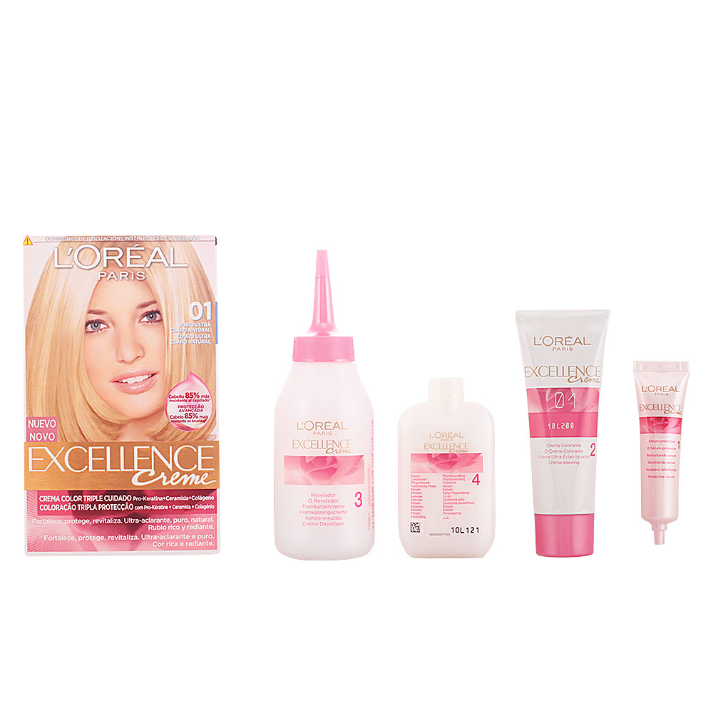 Excellence Creme-farbstoff #01 Natürliches Ultra-hellblond 192 ml Image