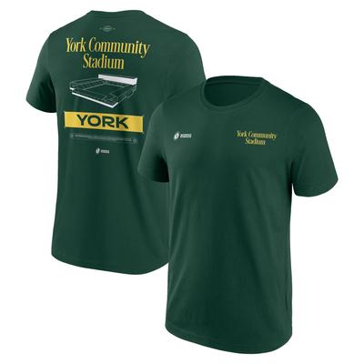 Rugby-Weltmeisterschaft ENG25 – Damen-T-Shirt mit Grafik – York – Grün Image