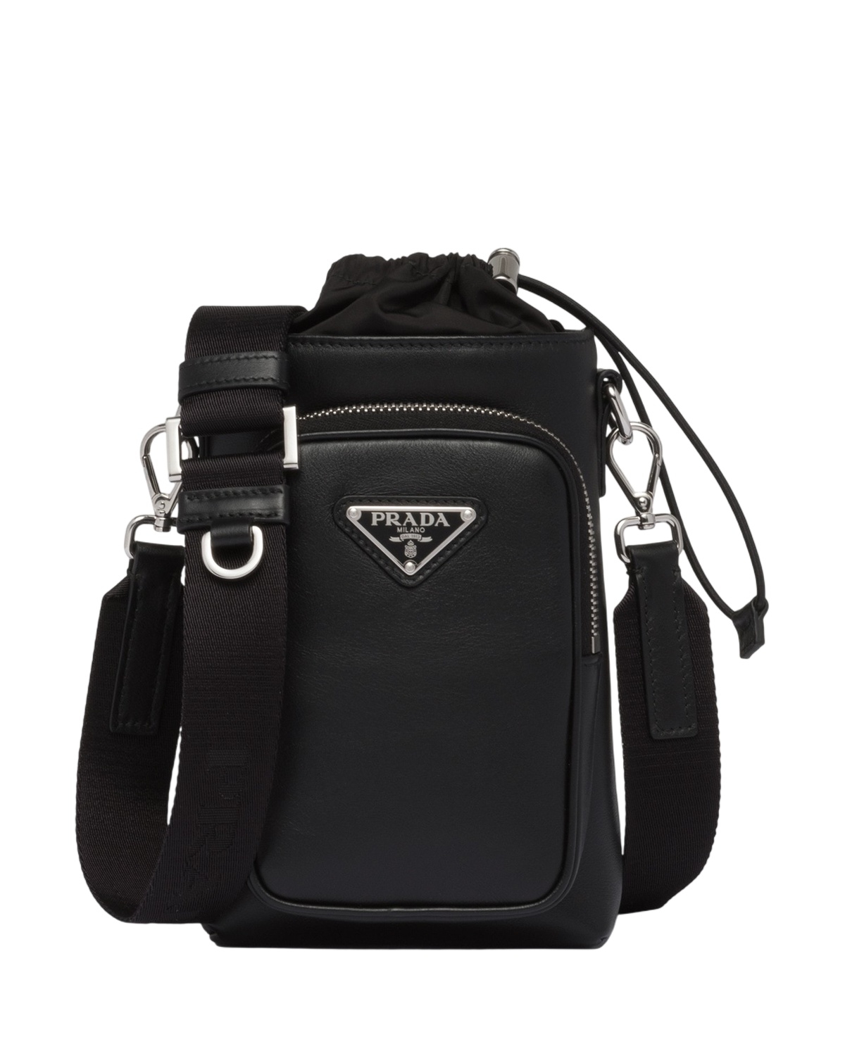 Prada Leather Smartphone Case - Black