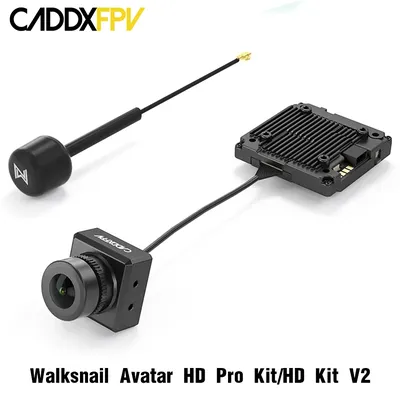 CADDX Walksnail Avatar HD Pro Kit HD Kit V2 With Gyroflow Built-in 8G/32G Storage Native 4:3 Camera