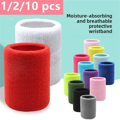 Towel Sports Wristbands Tennis Sweat Bands Wrist Guard For Basketball Volleyball padel Fitness