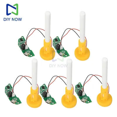 1-5PCS DC5V Mini Humidifier Driver Circuit Board Semicircular Circuit Board Diy Ultrasonic Atomizing