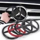 1 pz Auto Griglia Anteriore Distintivo Della Decalcomania Della Copertura Emblema per Mercedes Benz