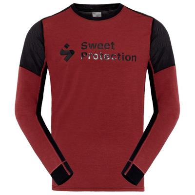 Sweet Protection - Hunter Merino Hybrid L/S Jersey - Radtrikot Gr L rot Image