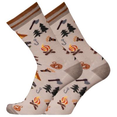 UphillSport - Lifestyle Merino L3 Camping Crew - Multifunktionssocken 43-46 | EU 43-46 braun Image