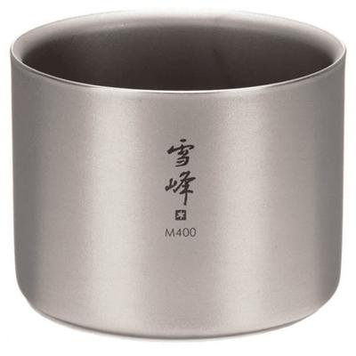 Snow Peak - Ti-Double Stacking Mug M400 - Becher Gr 400 ml grau Image