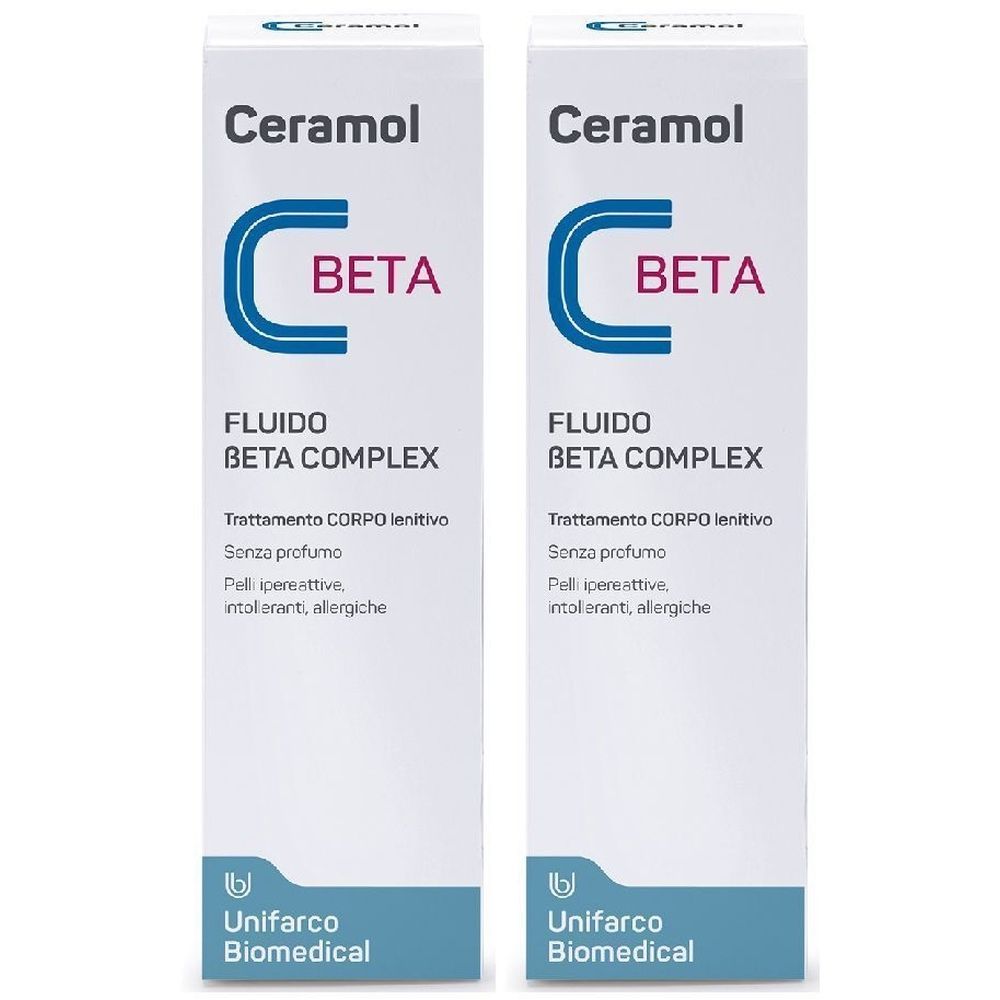 Ceramol Fluido Beta Complex 2x100 ml Lozione