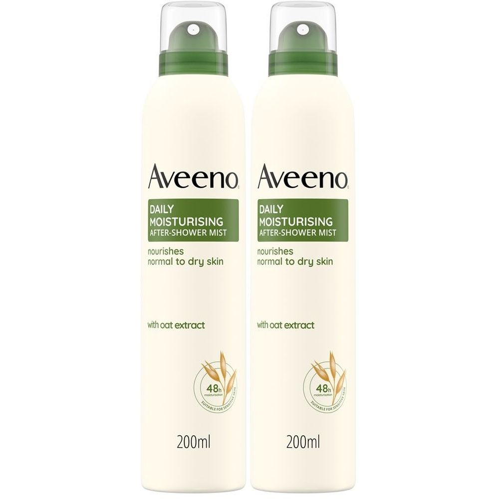 Aveeno Spray Idratante Corpo Dopo Doccia all'Avena per Proteggere e Nu