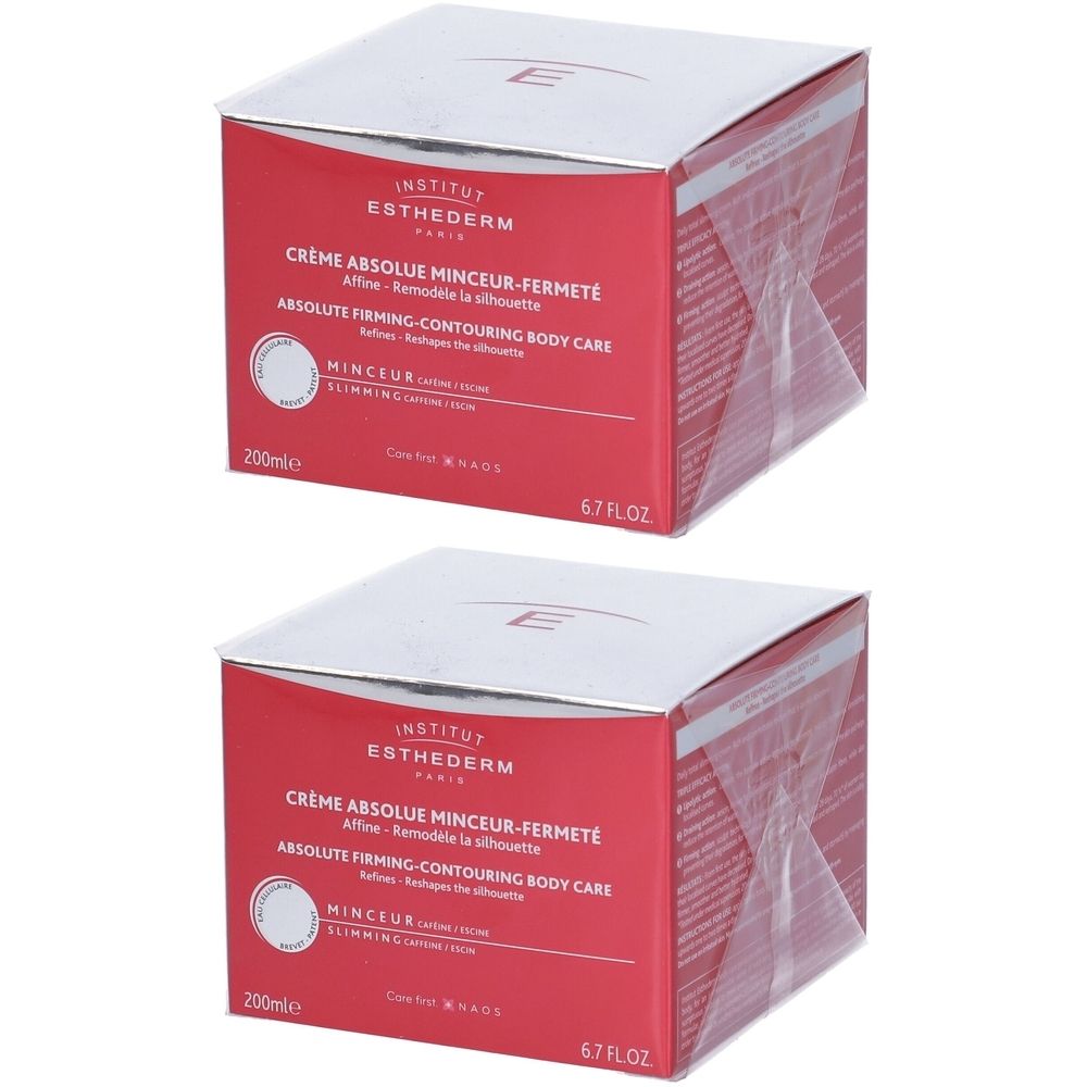 Institut Esthederm Crema Corpo Tonificante 2x200 ml