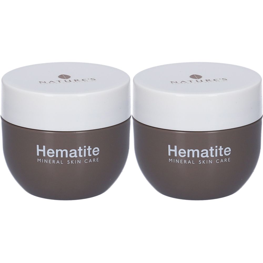 NATURE'S Hematite Crema Viso Antiage e Dopobarba 2x50 ml