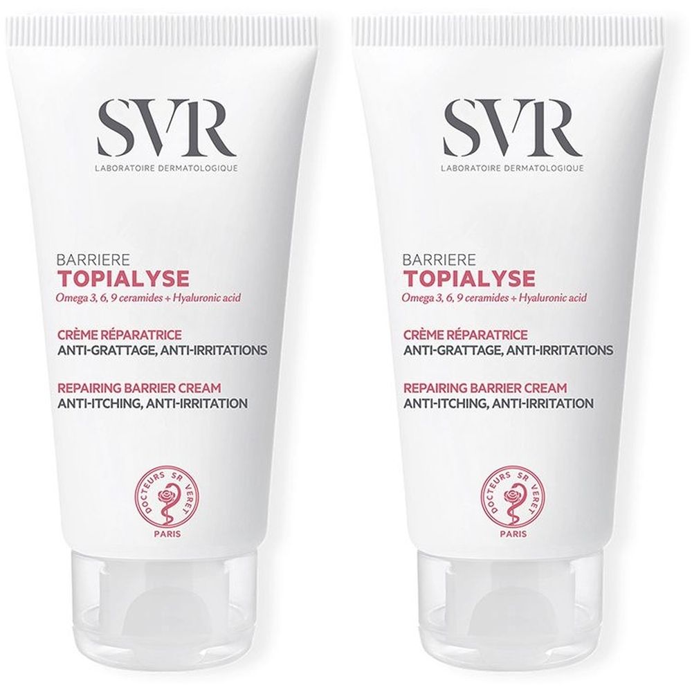 SVR Topialyse Crème Barrière 2x50 ml Crema