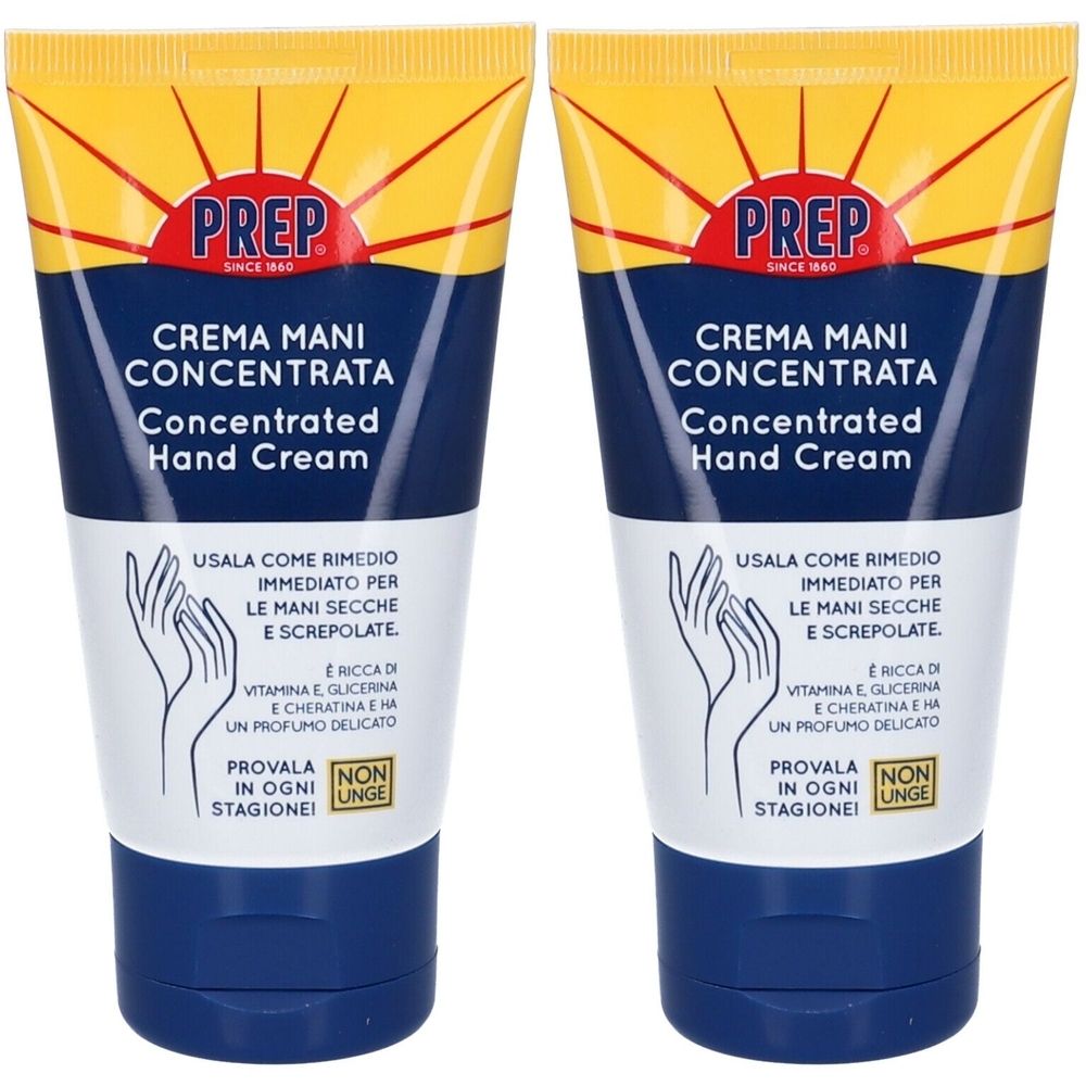 Prep Crema Mani Concentrata 2x75 ml Concentrato