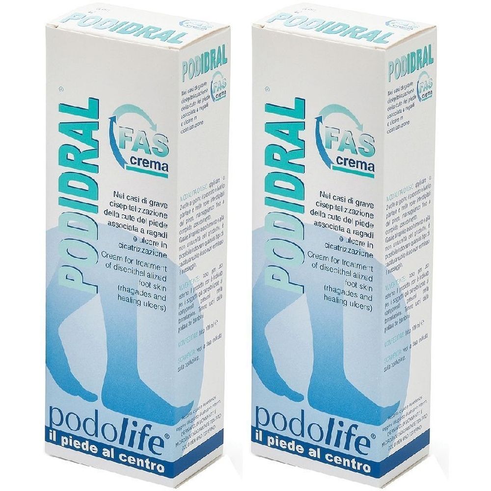 Podidral Fas Crema Ragadi Piede 100 Ml 2x100 ml